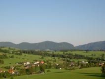 Blick auf unser Bauerndorf Tober